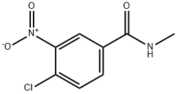 4-chloro-N-methyl-3-nitrobenzamide Structure