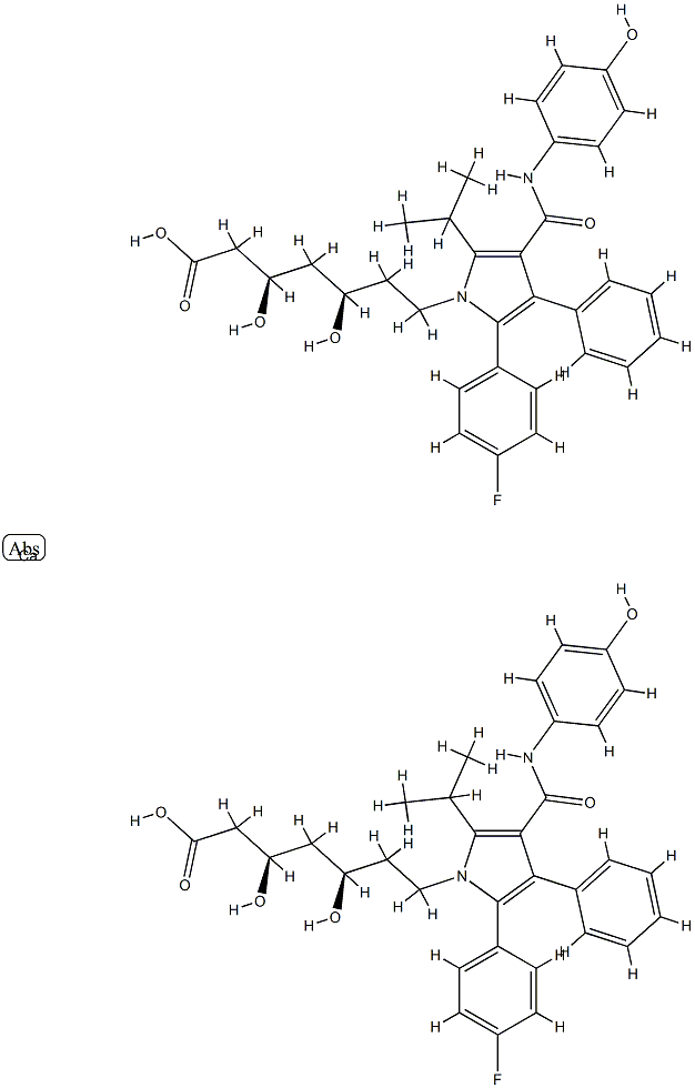 para-Hydroxy Atorvastatin CalciuM Salt Struktur
