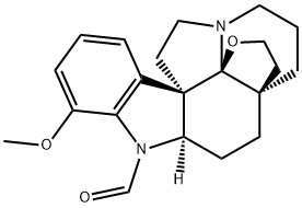 19,20-エポキシ-1-ホルミル-17-メトキシアスピドスペルミジン 化学構造式