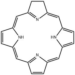 クロリン 化学構造式