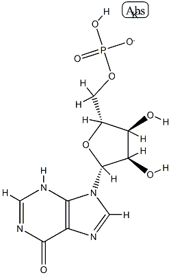 POLYINOSINIC ACID (5') POTASSIUM SALT Struktur