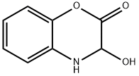 2H-1,4-Benzoxazin-2-one,3,4-dihydro-3-hydroxy-(9CI) Structure