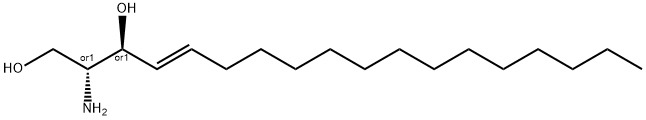 DL-erythro-Sphingosine 结构式