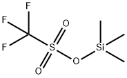 Trimethylsilyl trifluoromethanesulfonate Struktur