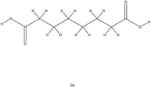 Octanedioic acid calcium salt (1:1) Structure