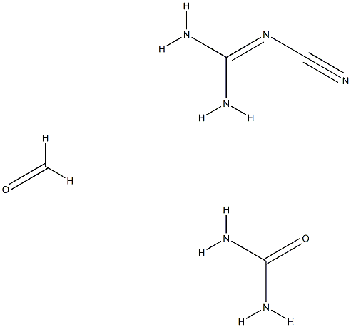 Urea, polymer with cyanoguanidine and formaldehyde Structure