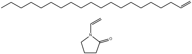 VP/二十碳烯共聚物, 28211-18-9, 结构式