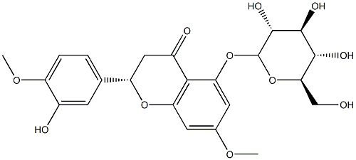 桃苷 结构式