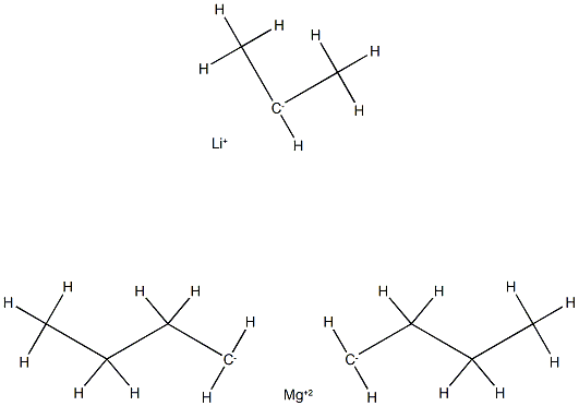 LITHIUM DIBUTYL(ISOPROPYL)MAGNESATE 0.7燤 IN DIETHYL ETHER/HEXANES 结构式