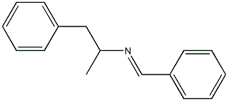 α-Methyl-N-(phenylmethylene)benzeneethanamine Structure