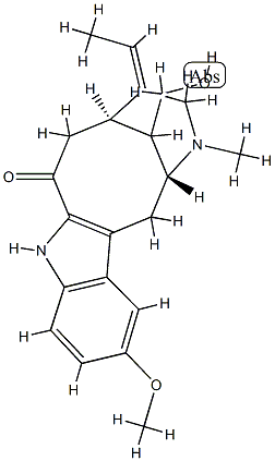 Pelirine 化学構造式