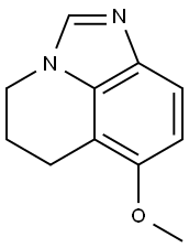 4H-Imidazo[4,5,1-ij]quinoline,5,6-dihydro-7-methoxy-(8CI) 结构式