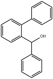(2-Biphenylyl)phenylmethanol Struktur