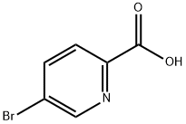 5-Bromo-2-pyridinecarboxylic Acid Struktur