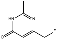 4-Pyrimidinol, 6-(fluoromethyl)-2-methyl- (6CI,8CI) Struktur