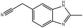5-Benzimidazoleacetonitrile,2-methyl-(8CI) Structure