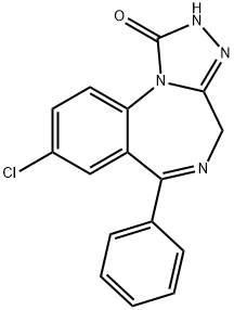 1-oxoestazolam Structure