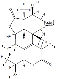 (14ξ)-7,7-O-Seco-8-deoxy-8,9-didehydro-15-de(hydroxymethyl)-9,11-dihydro-7α,11-dihydroxypodolactone B Structure