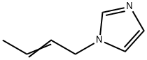 1H-Imidazole,1-(2-butenyl)-(9CI) Structure