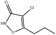 3-Isoxazolol,4-chloro-5-propyl-(8CI) Struktur