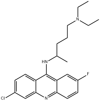 fluoroquinacrine Structure