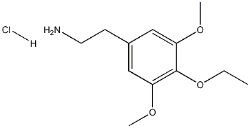 Escaline (hydrochloride) Structure