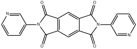 2,6-Bis(3-pyridinyl)benzo[1,2-c:4,5-c']dipyrrole-1,3,5,7-tetrone Structure
