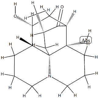 (15S)-5β,12-Dihydroxy-15-methyllycopodan-8-one 结构式