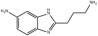 1H-Benzimidazole-2-propanamine,5-amino-(9CI) Structure