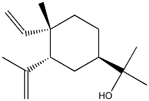 (1R)-4α-Ethenyl-α,α,4-trimethyl-3α-(1-methylethenyl)-1β-cyclohexanemethanol Structure