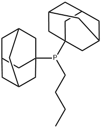 Butyldi-1-adamantylphosphine Struktur