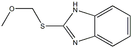 1H-Benzimidazole,2-[(methoxymethyl)thio]-(9CI) Structure