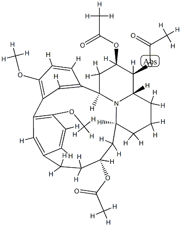 Lythrancine I triacetate Structure