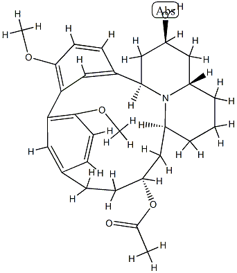 (12R)-Lythrancane-8α,12-diol 12-acetate 结构式