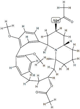 (12R)-Lythrancane-8α,12-diol diacetate 结构式