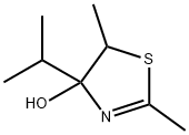 4-Thiazolol,4,5-dihydro-2,5-dimethyl-4-(1-methylethyl)-(9CI) 结构式