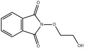 2-(2-羟基乙氧基)异吲哚啉-1,3-二酮, 32380-69-1, 结构式