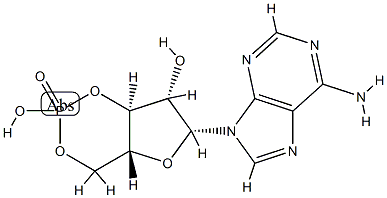 cyclic 9 beta-D-arabinosyladenine 3',5'-monophosphate Structure
