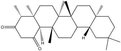 Friedelane-1,3-dione Structure
