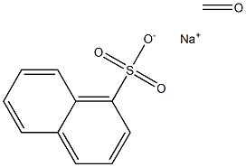 1-Naphthalenesulfonic acid, sodium salt, polymer with formaldehyde Struktur