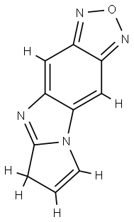 6H-Pyrrolo[1,2:1,2]imidazo[4,5-f]-2,1,3-benzoxadiazole(9CI) 结构式