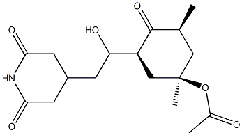 acetoxycycloheximide Structure