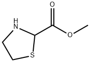 2-Thiazolidinecarboxylicacid,methylester(6CI,8CI,9CI) Struktur
