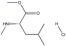 N-ME-LEU-OME·HCL, 3339-45-5, 结构式