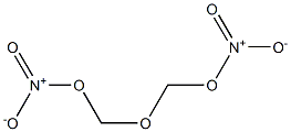 Bis(hydroxymethyl) dinitrate Structure