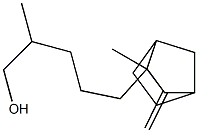 β,2-Dimethyl-3-methylenebicyclo[2.2.1]heptane-2-(1-pentanol) Structure