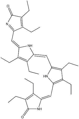 octaethylbiliverdin 结构式