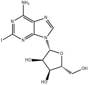 2-碘腺苷, 35109-88-7, 结构式