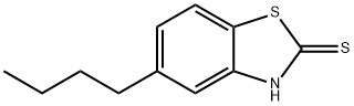 2(3H)-Benzothiazolethione,5-butyl-(9CI) Structure