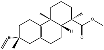 8,15-ピマラジエン-18-酸メチル 化学構造式